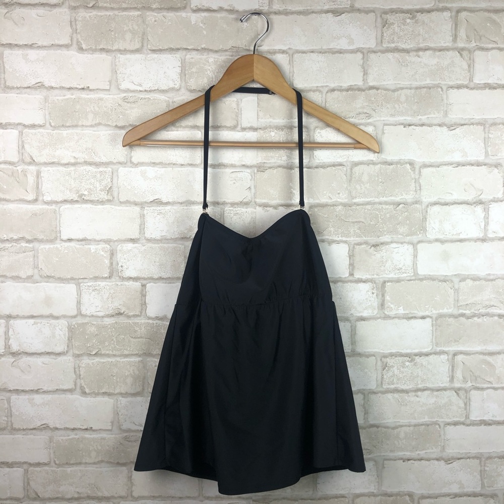 Popina Black Swim Tankini Size L
